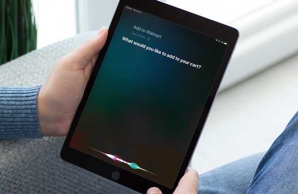 O Walmart agora suporta pedidos de voz através do Siri