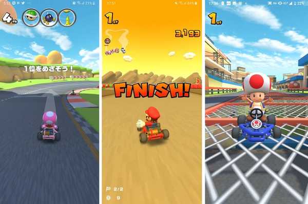 Urmăriți primul videoclip de joc pentru versiunea mobilă a lui Mario Kart Tour