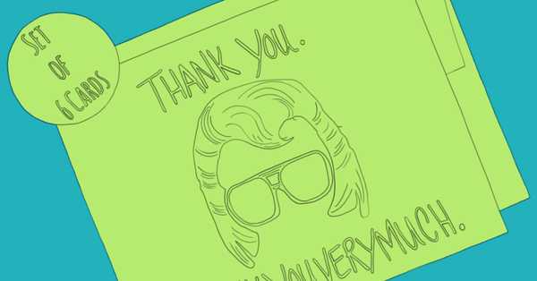 22 tarjetas de agradecimiento realmente divertidas que nunca esperarán