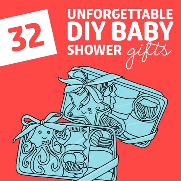 32 cadeaux de douche de bébé bricolage inoubliables