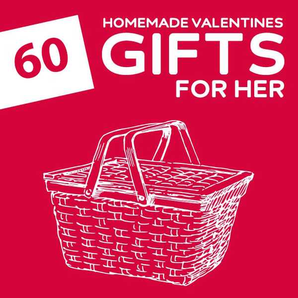 60 söta DIY-valentin-gåvor för henne