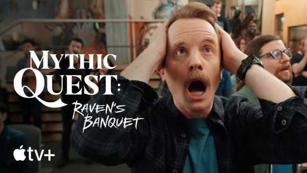 Apple marknadsför kommande Apple TV + komedi-serien Mythic Quest Raven's Banquet i en ny first look -trailer