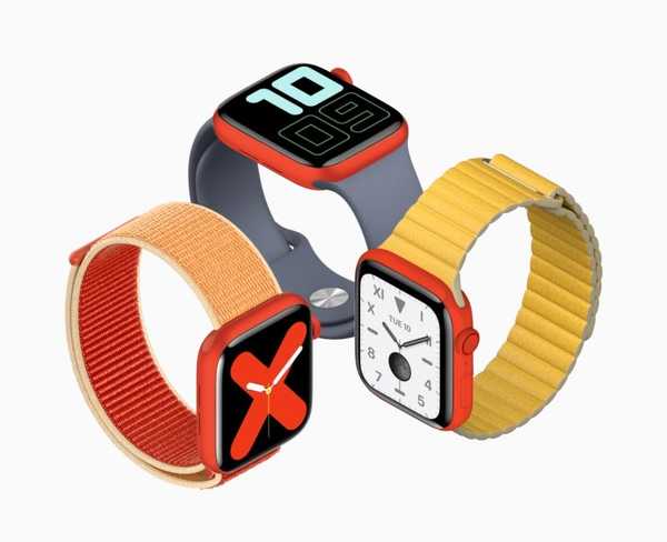 Apple Watch Series 5 (PRODUCT) RED pode ser lançado em 2020