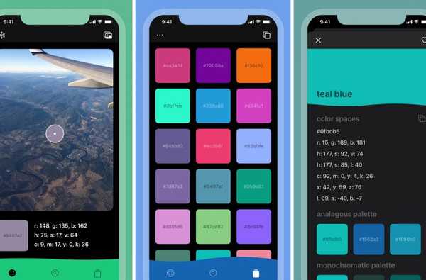 Aurora est un nouveau sélecteur de couleurs puissant pour iPhone, iPad, Mac et Apple Watch