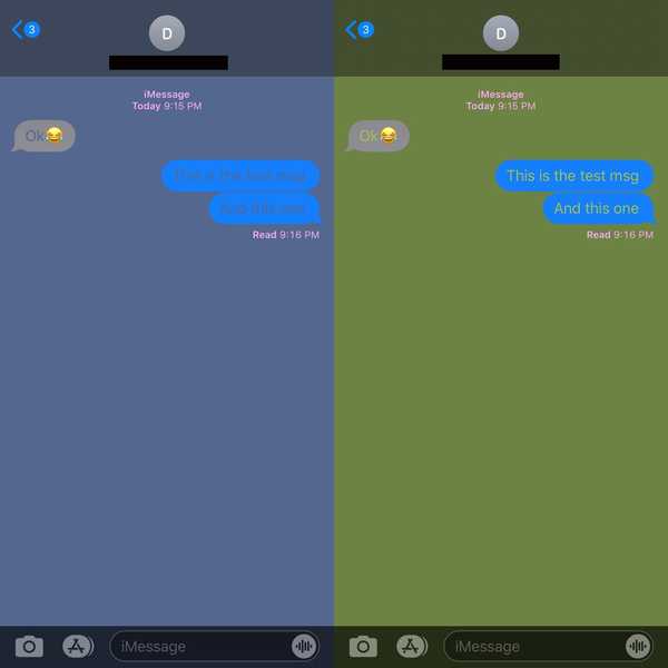 Colorir o aplicativo de mensagens do seu iPhone com Courier