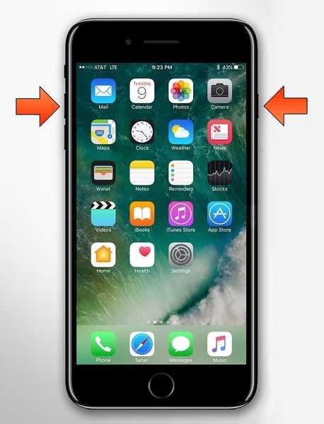 Obtenha o gesto de captura de tela do iPhone X em iPhones mais antigos com este ajuste