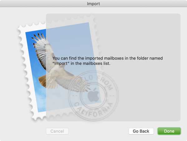 Mailboxen importeren en exporteren in Mail op Mac