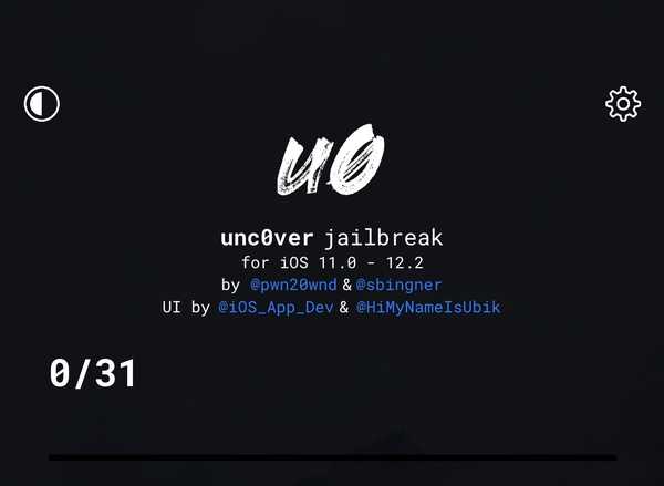 Cara jailbreak iOS 11.0-12.3 beta dan 12.4-12.4.1 dengan unc0ver