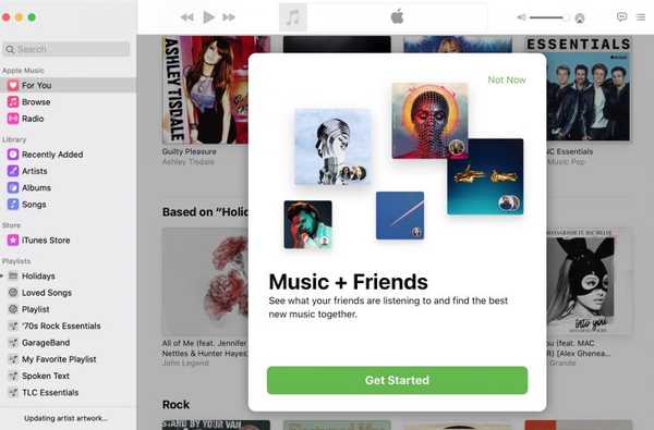 So können Sie sehen, was Ihre Freunde auf Apple Music hören
