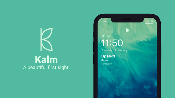 Kalm é uma tela de bloqueio mais informativa para iPhones conectados