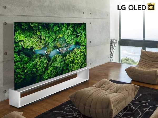 A linha de TVs 8K 2020 da LG apresenta oito novas TVs com integração AirPlay e HomeKit
