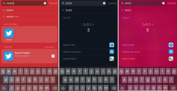 Spotlightizer memungkinkan Anda mempersonalisasi antarmuka Spotlight iOS