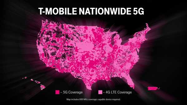 T-Mobile avslöjar sitt 5G-nätverk i USA