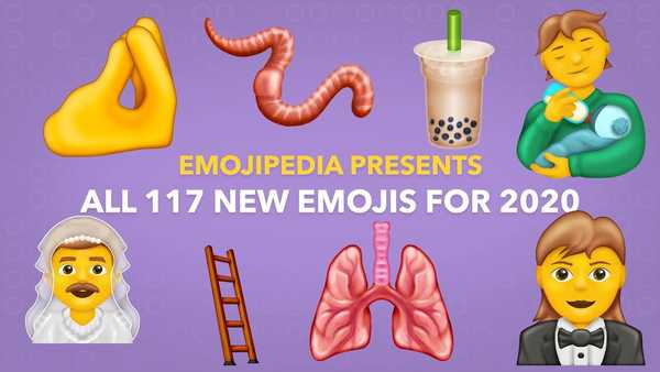 Bekijk de 117 nieuwe emoji-lancering in 2020