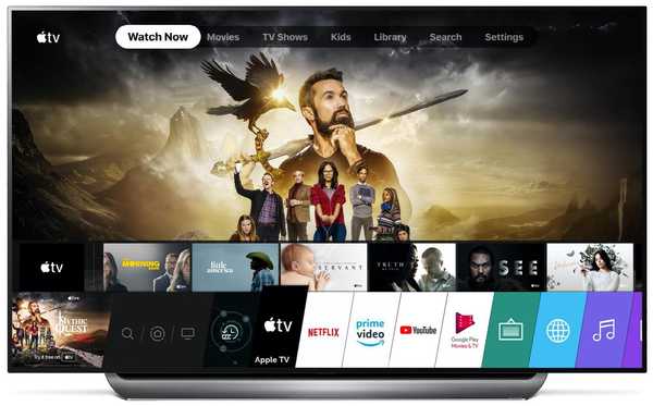 La aplicación Apple TV se está lanzando ahora a modelos de TV 2019 compatibles de LG