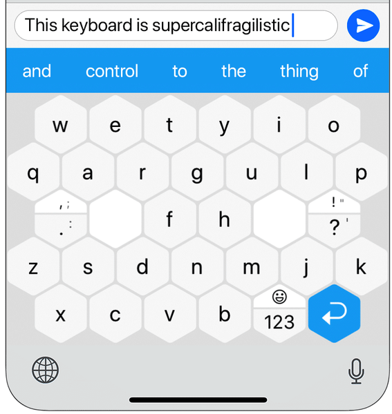 El próximo teclado Typewise para iPhone promete reducir los errores tipográficos en más del 80%