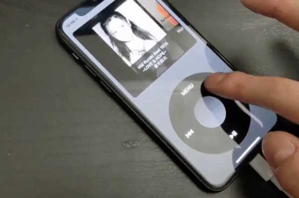 Este aplicativo transforma seu iPhone em um iPod classic com click wheel e Cover Flow