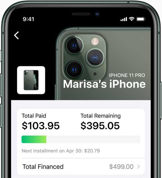 Ora puoi acquistare un iPhone senza SIM su un piano di pagamento senza interessi con la Apple Card